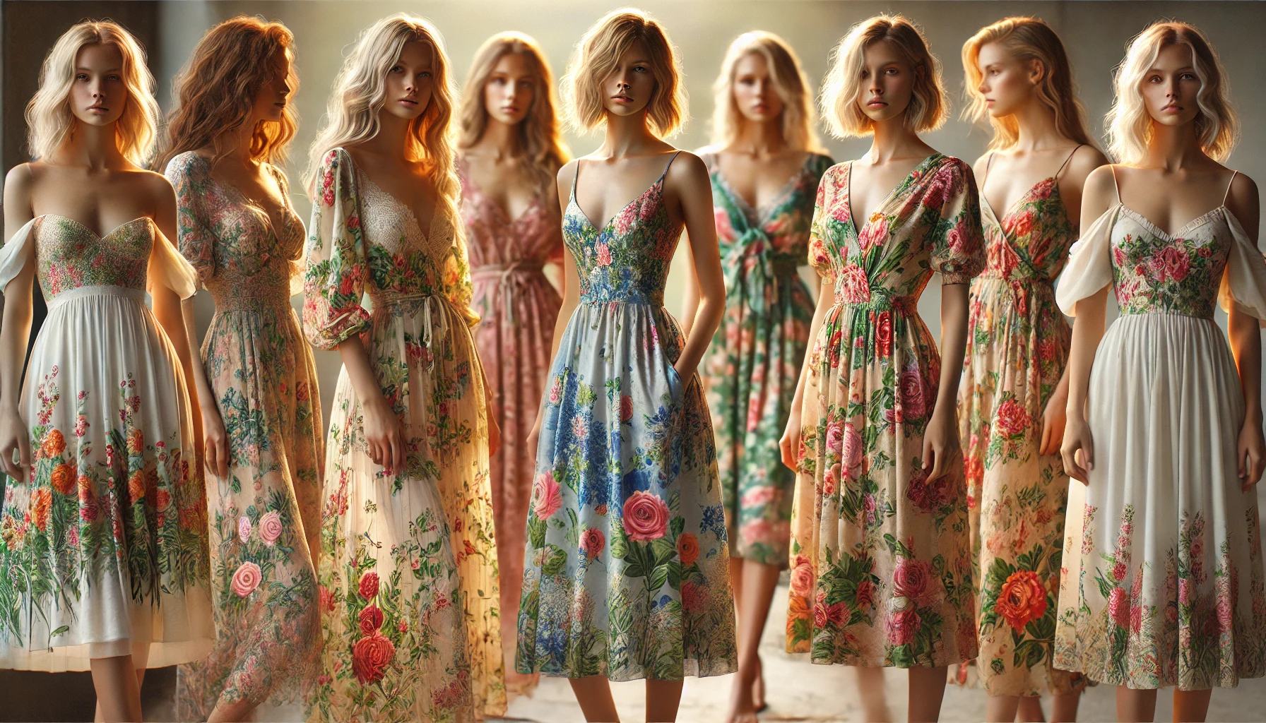 Calções brancos com estampado floral